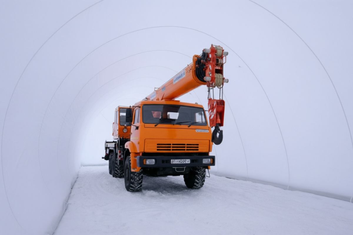 Бескаркасная палатка 10х5х4 м